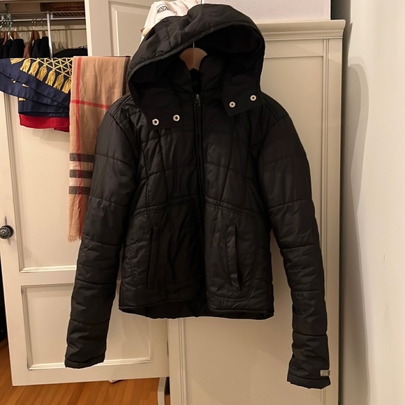 Zara Black Women's Ski Jacket Coat - Picture 3 of 15